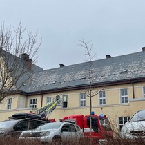 Požární evakuace na 2. stupni