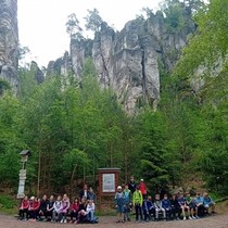 Výlet  do Prachovských skal