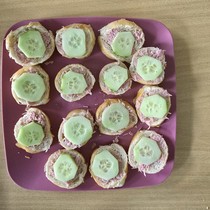 Hodina pracovních činností v 5.B - studená kuchyně