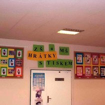 Vernisáž žákovských prací ZŠ a MŠ "Hrátky s tiskem"