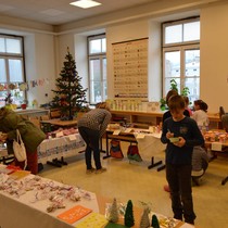 Vánoční jarmark 2016 na ZŠ Karla Klíče Hostinné