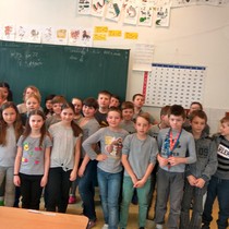 Den Země a barevný týden ve 4.A 