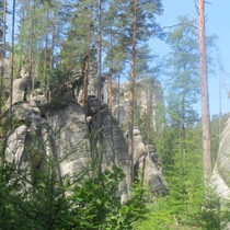 Adršpach - výlet 4.A