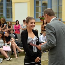 Slavnostní předávání vysvědčení vycházejícím žákům