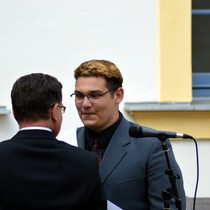 Slavnostní předávání vysvědčení