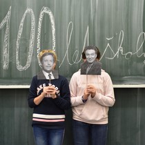 Fotokoutek z projektu 100 let ZŠ