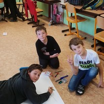 Projektový den Mléko a my na Základní škole Karla Klíče v Hostinném
