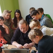 Projektový den Mléko a my na Základní škole Karla Klíče v Hostinném