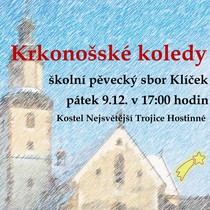 Krkonošské koledy 9. 12. od 17:00