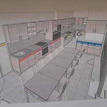 Rekonstrukce kuchyňky na ZŠ