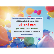 Dětský den 1. 6. pro 1. až 3. třídy