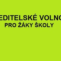 Ředitelské volno pro žáky ZŠ a ŠD